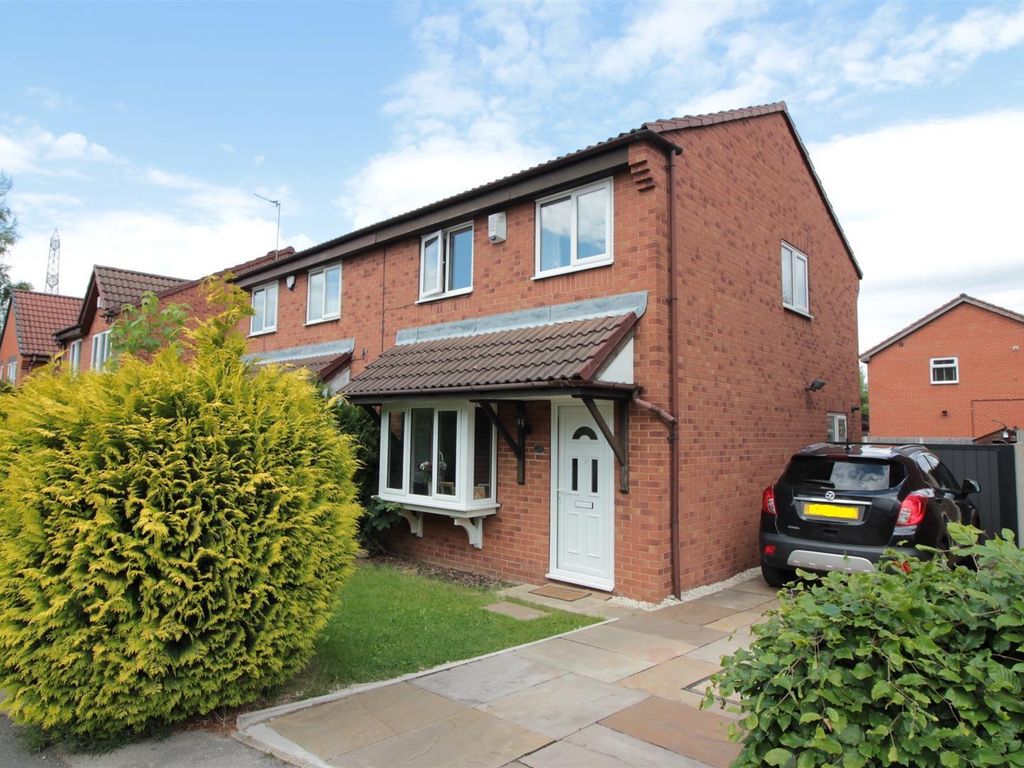 3 bed semi-detached house for sale in Pinders Green Drive, Methley ...