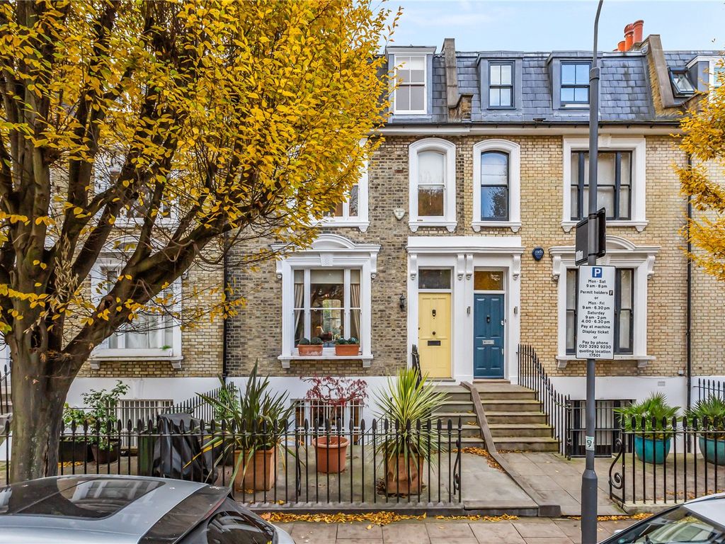4 bed terraced house for sale in Walham Grove, London SW6, £2,400,000