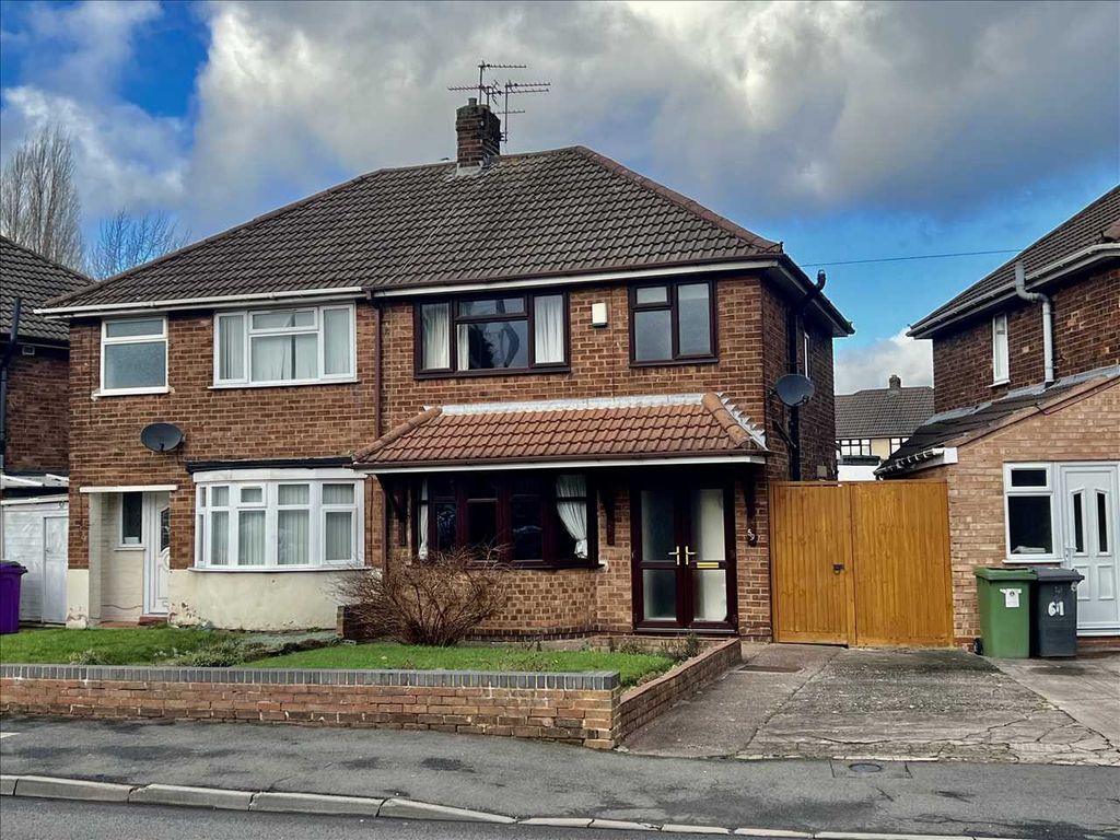 3 bed semidetached house for sale in Waddensbrook Lane, Wednesfield