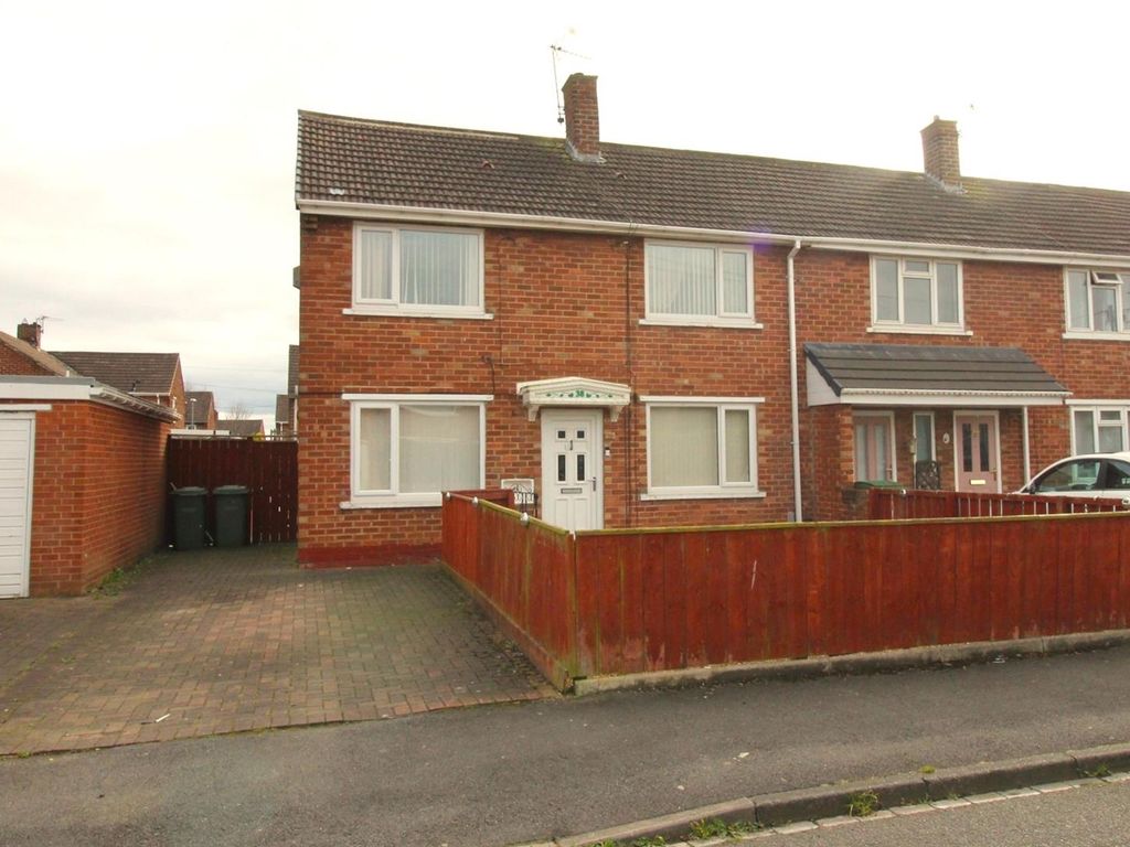 3 bed end terrace house for sale in Hylton Road, Billingham TS23, £