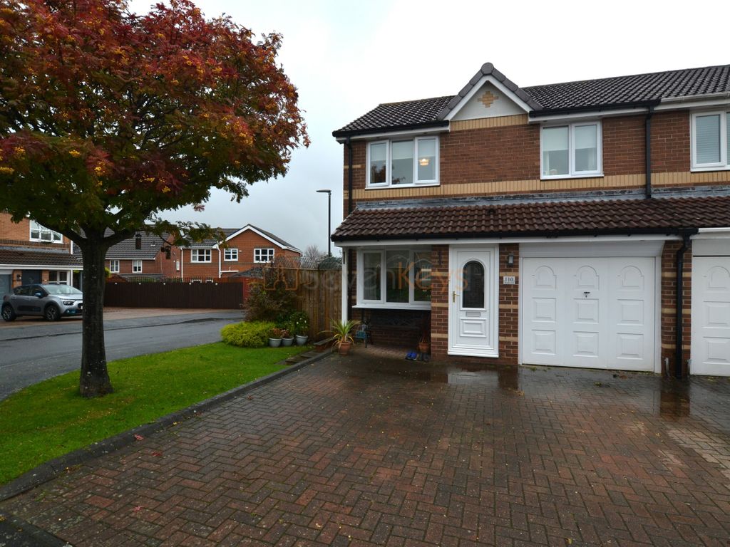 3 Bed Semi-detached House For Sale In Brantwood, Chester Le Street ...