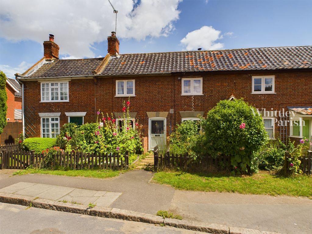 2 bed terraced house for sale in Bridge Terrace, The Street, Hempnall