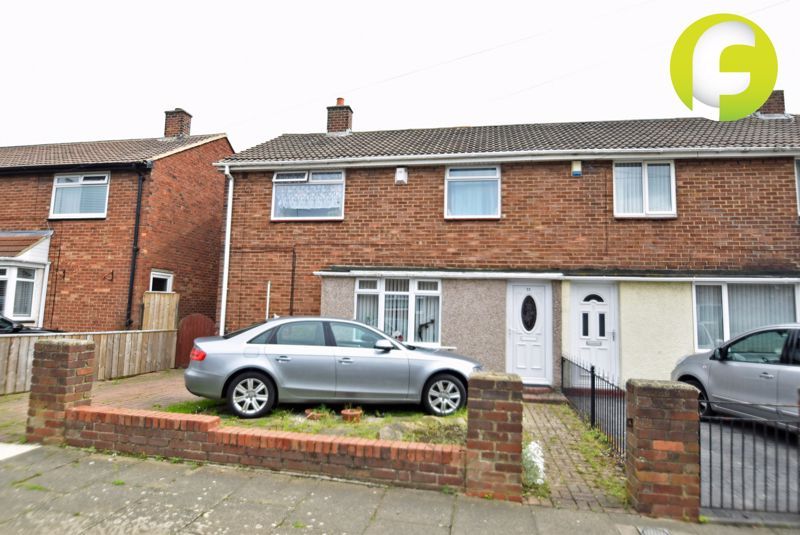 3 bed semidetached house for sale in Tiverton Avenue, North Shields