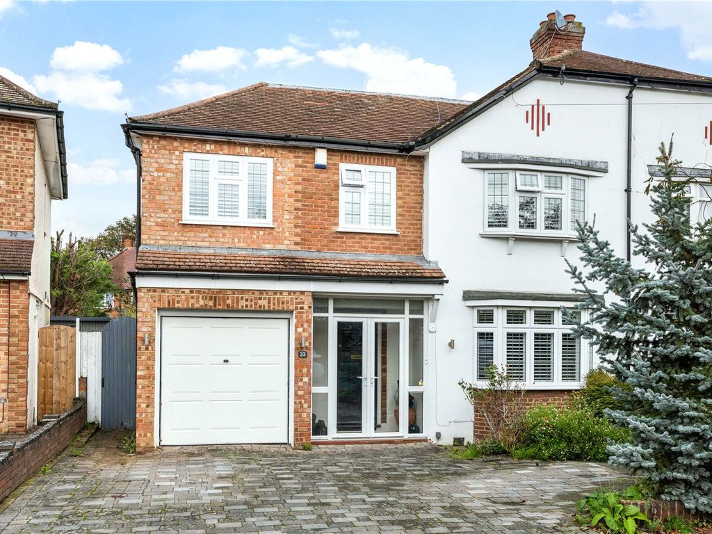 4 bed semidetached house for sale in Sackville Avenue, Bromley BR2, £