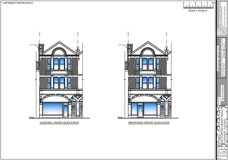 Commercial property to let in Fortis Green Road, Muswell Hill, London