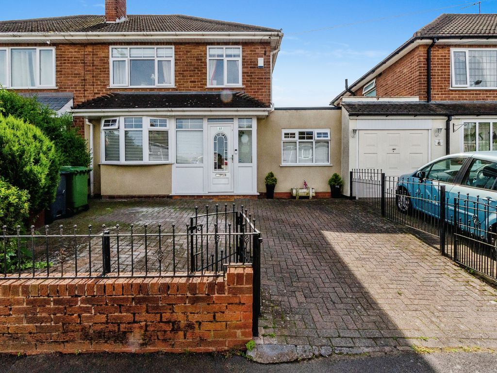 3 bed semidetached house for sale in Noose Lane, Willenhall, West