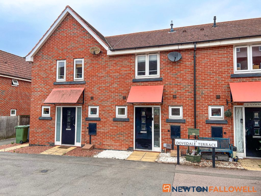 2 bed terraced house for sale in Dovedale Terrace, Fernwood, Newark