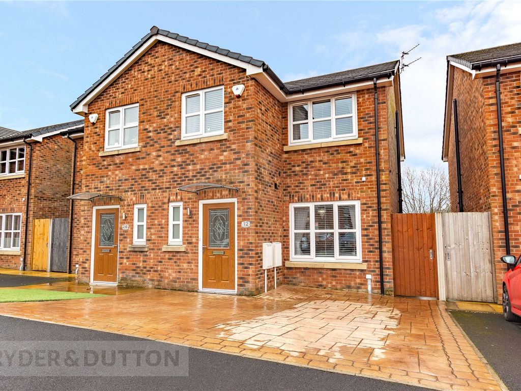 3 bed semidetached house for sale in John Hogan Close, Royton, Oldham