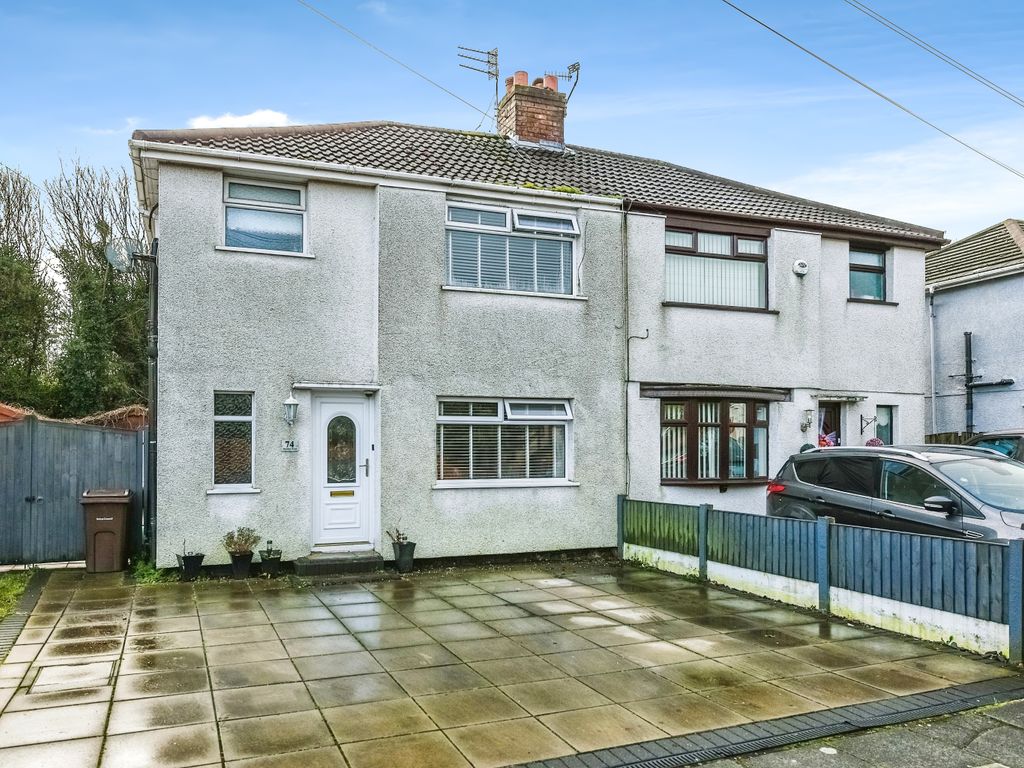 3 bed semidetached house for sale in Moorhey Road, Liverpool