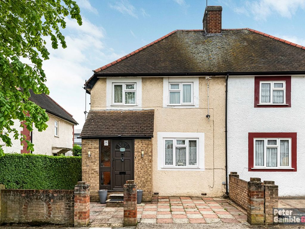 3 bed semidetached house for sale in Pleasant Way, Wembley HA0, £