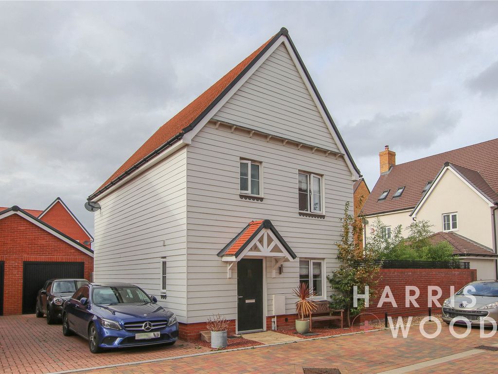 3 bed detached house for sale in John Shell Drive, Colchester, Essex
