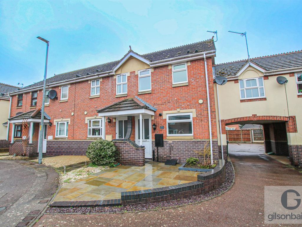 2 bed terraced house for sale in Parliament Court, Dussindale, Norwich