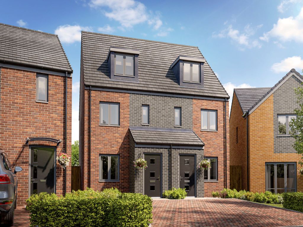 New home, 3 bed semidetached house for sale in "The Saunton" at Aykley Heads, Durham DH1 Zoopla