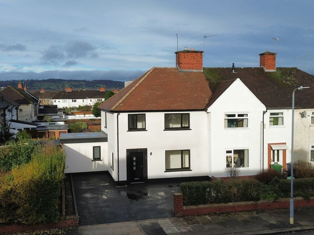 3 bed end terrace house for sale in Heol Dyfed, Heath, Cardiff CF14, £