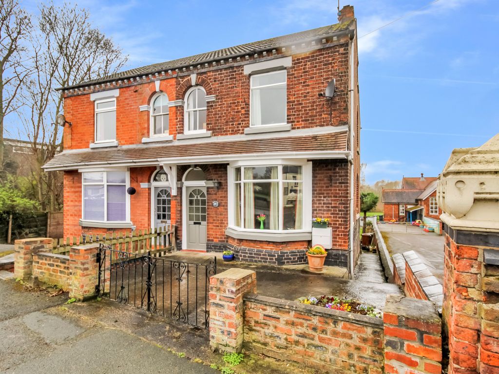 3 bed semidetached house for sale in Crewe Road, Wheelock CW11, £220,000 Zoopla
