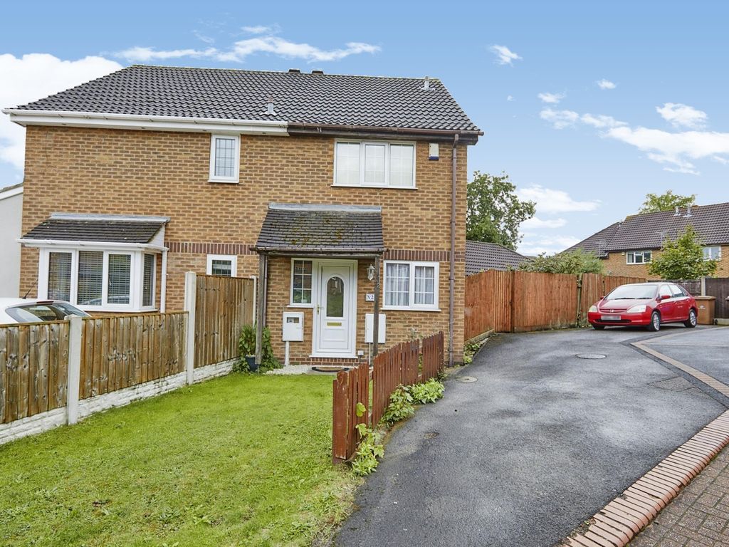 2 bed semidetached house for sale in Northacre Road, Oakwood, Derby