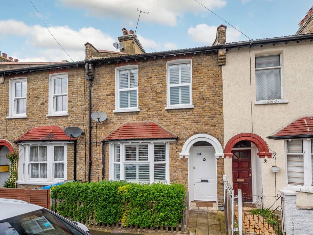 4 bed terraced house for sale in Meadow Road, Wimbledon, London SW19, £