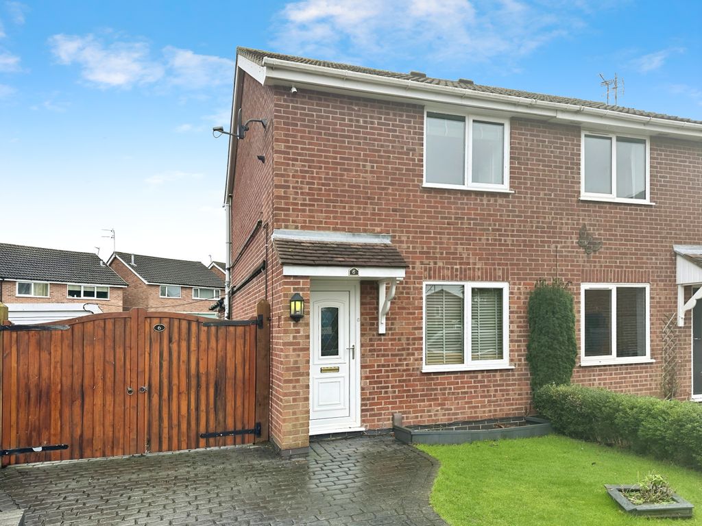 2 bed semidetached house for sale in Monteith Place, Castle Donington