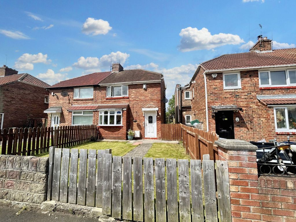 2 bed semidetached house for sale in Mitford Gardens, Gateshead NE11