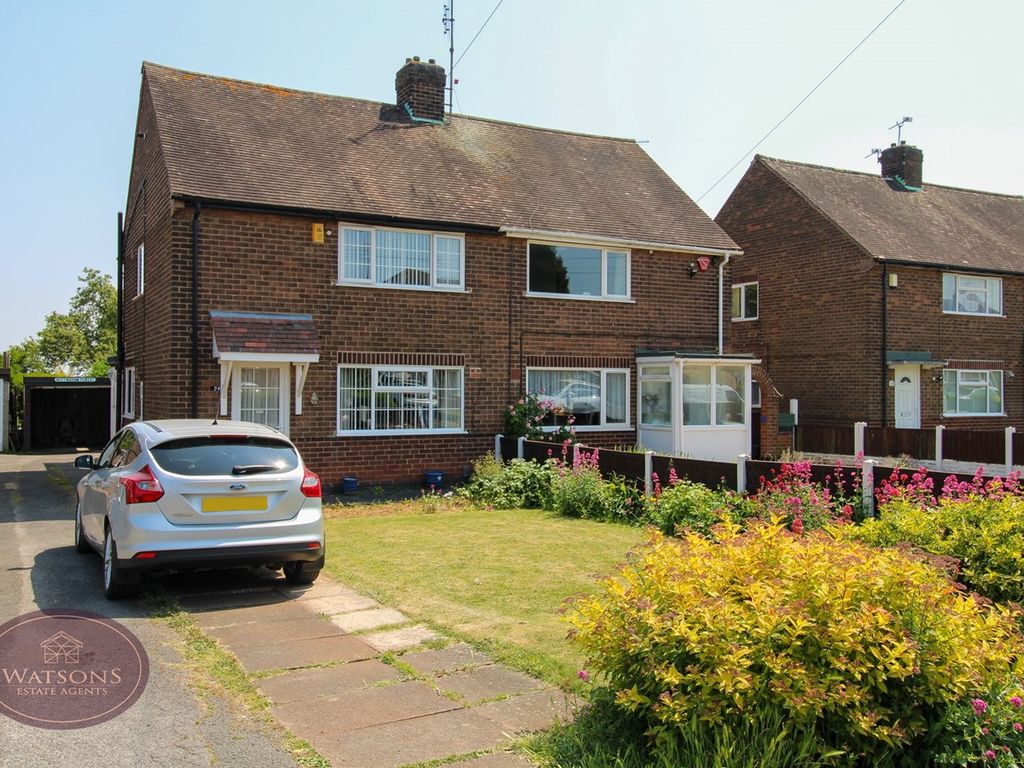 2 bed semidetached house for sale in Larkfield Road, Nuthall