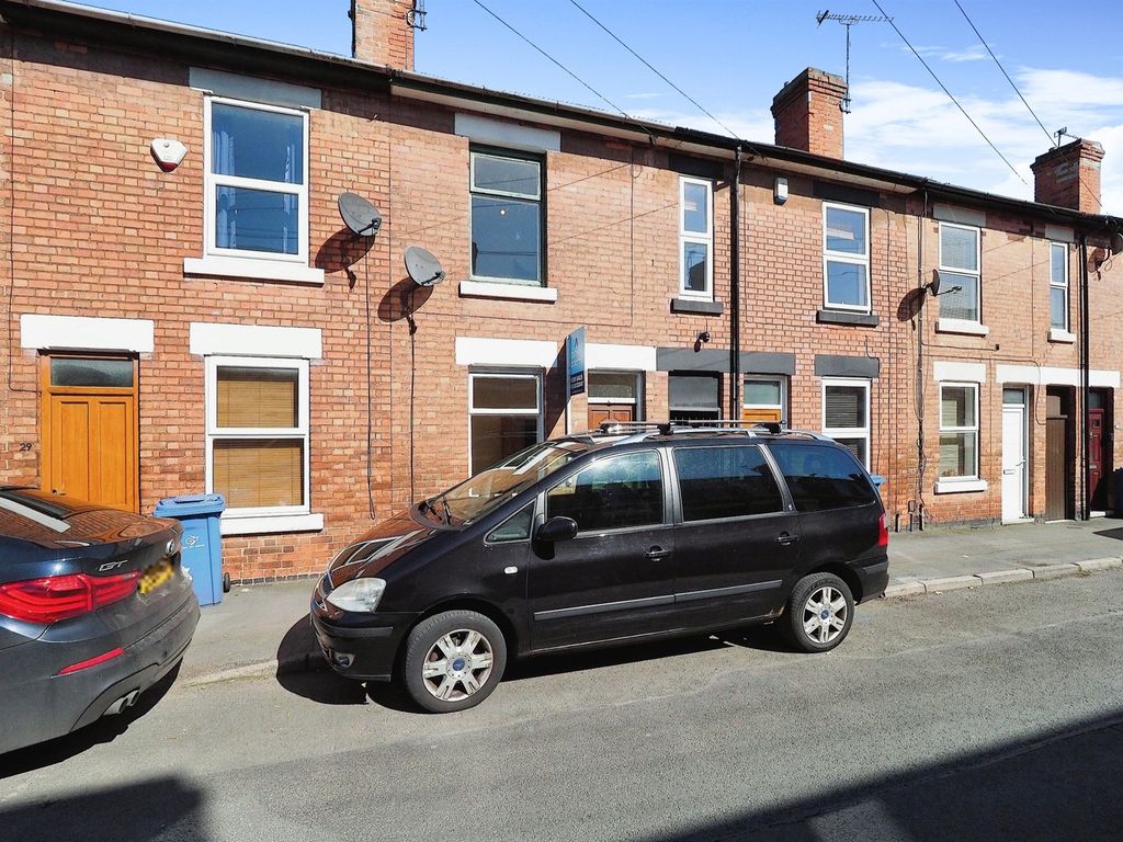 2 bed terraced house for sale in Stanley Street, Derby DE22, £130,000