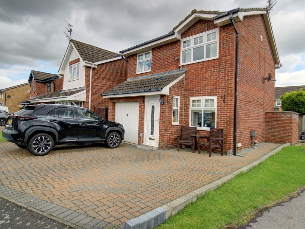 3 bed detached house for sale in Allchurch Drive, Ashington NE63, £