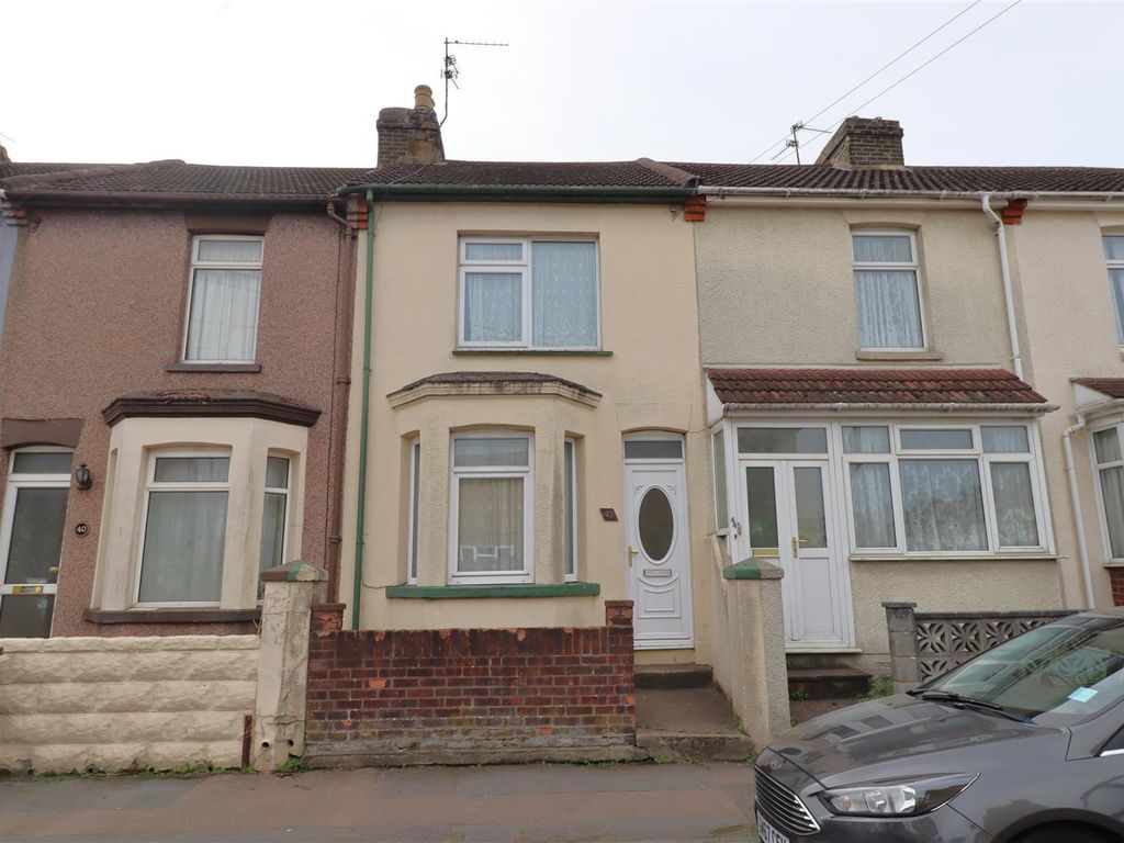 3 bed terraced house for sale in St. Johns Road, Gillingham ME7, £