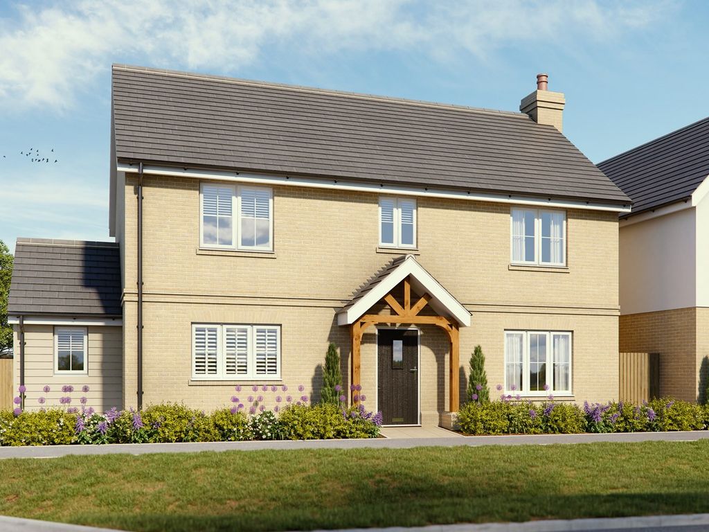 New home, 4 bed detached house for sale in Bullen Lane, Bramford
