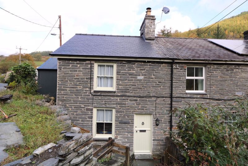 2 bed terraced house for sale in Glanynant, Upper Corris, Machynlleth