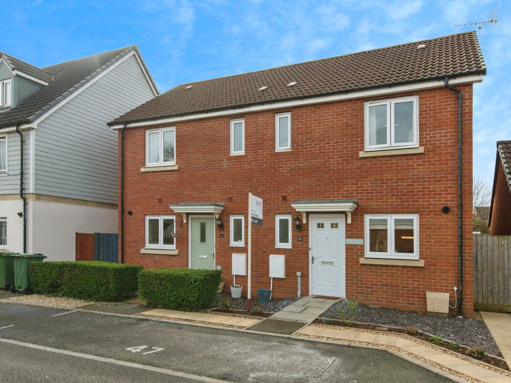 2 bed semidetached house for sale in Trafalgar Road, Exeter EX2, £