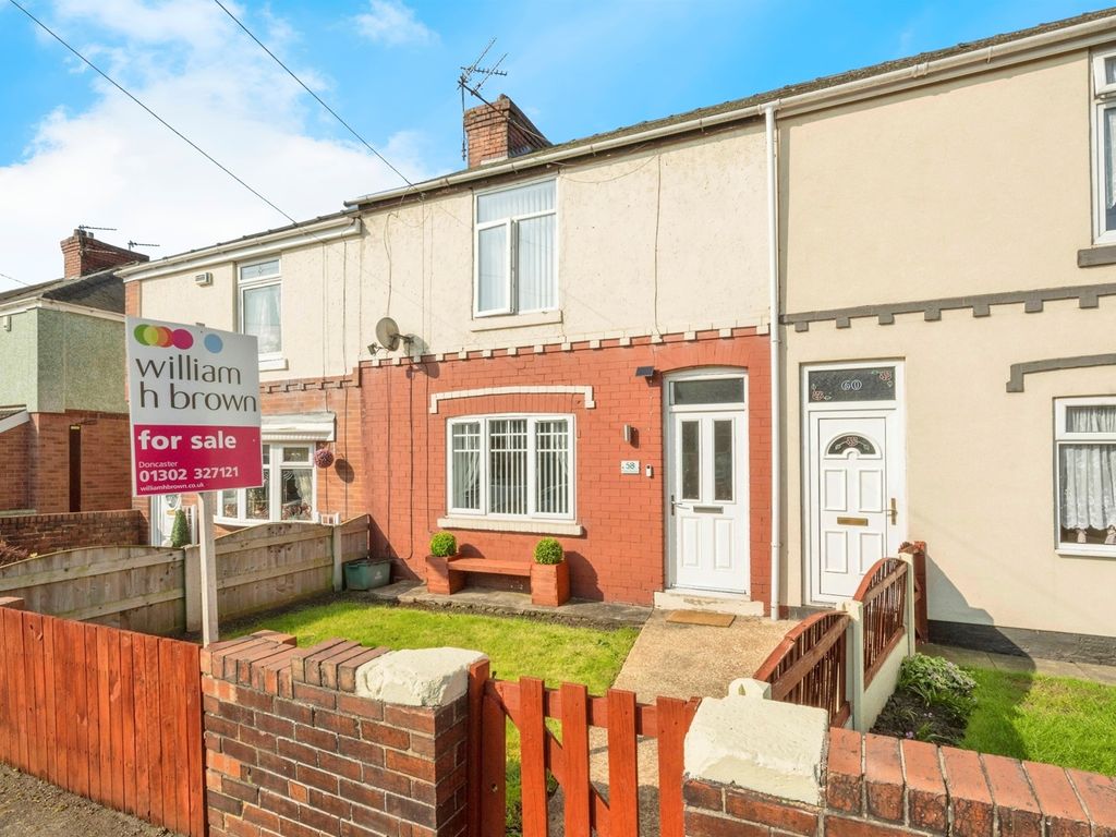 2 bed terraced house for sale in Park Road, Askern, Doncaster DN6, £