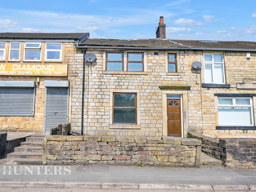 3 bed terraced house for sale in New Road, Littleborough OL15, £155,000