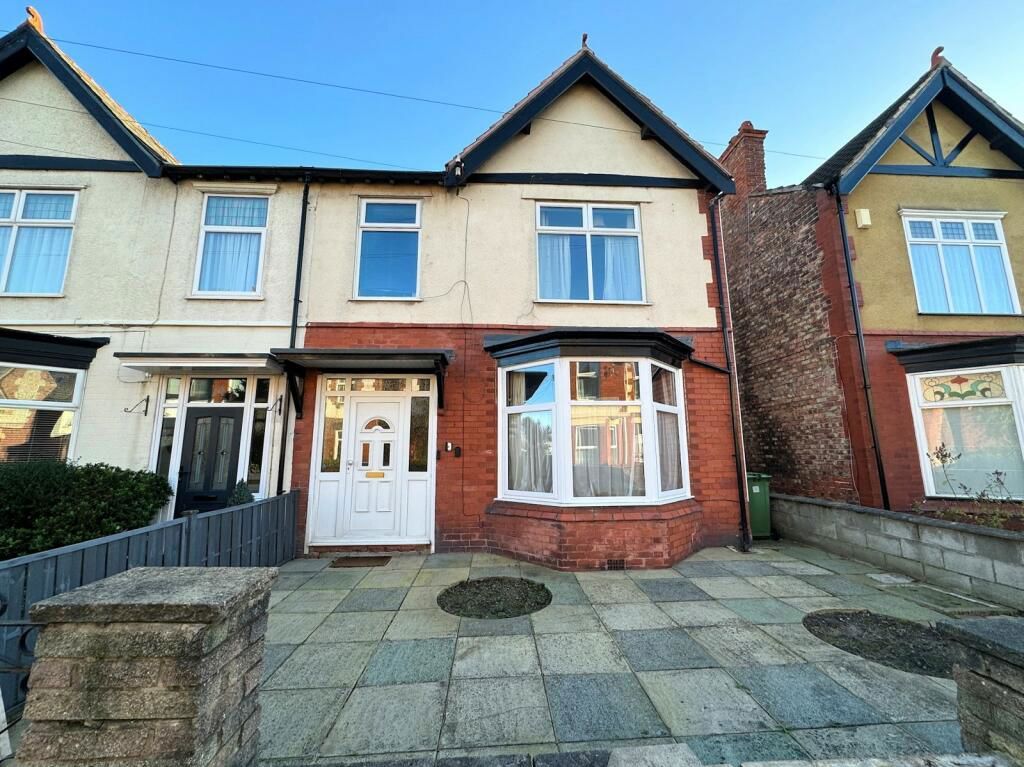 4 bed semidetached house for sale in Alexandra Road, Crosby, Liverpool