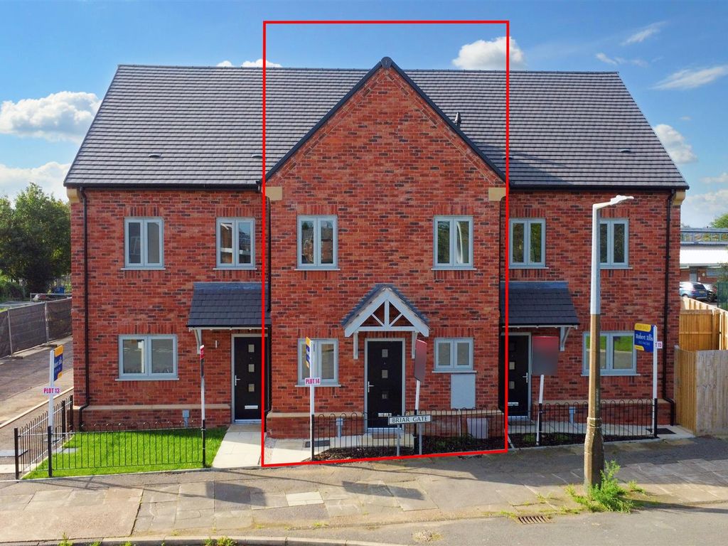 New home, 3 bed terraced house for sale in Briar Gate, Long Eaton, Nottingham NG10, £239,950