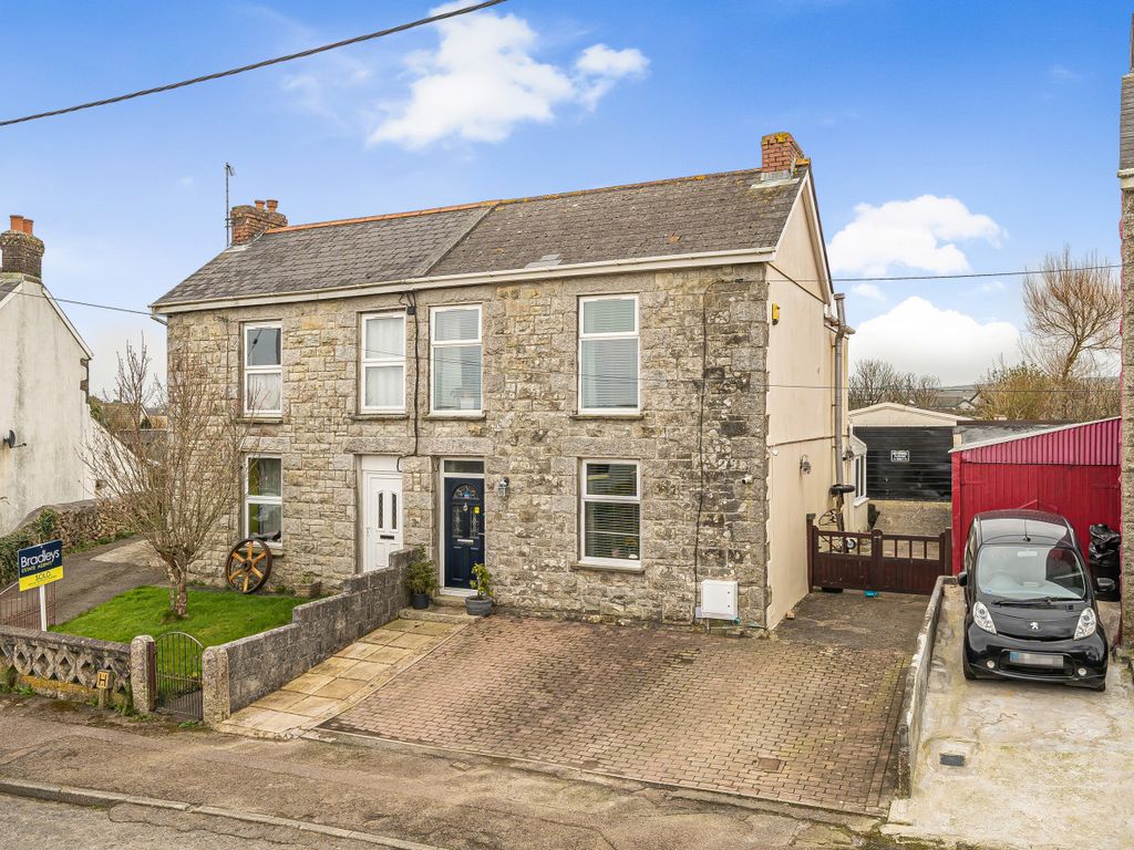 3 bed semidetached house for sale in Laity Road, Troon, Camborne
