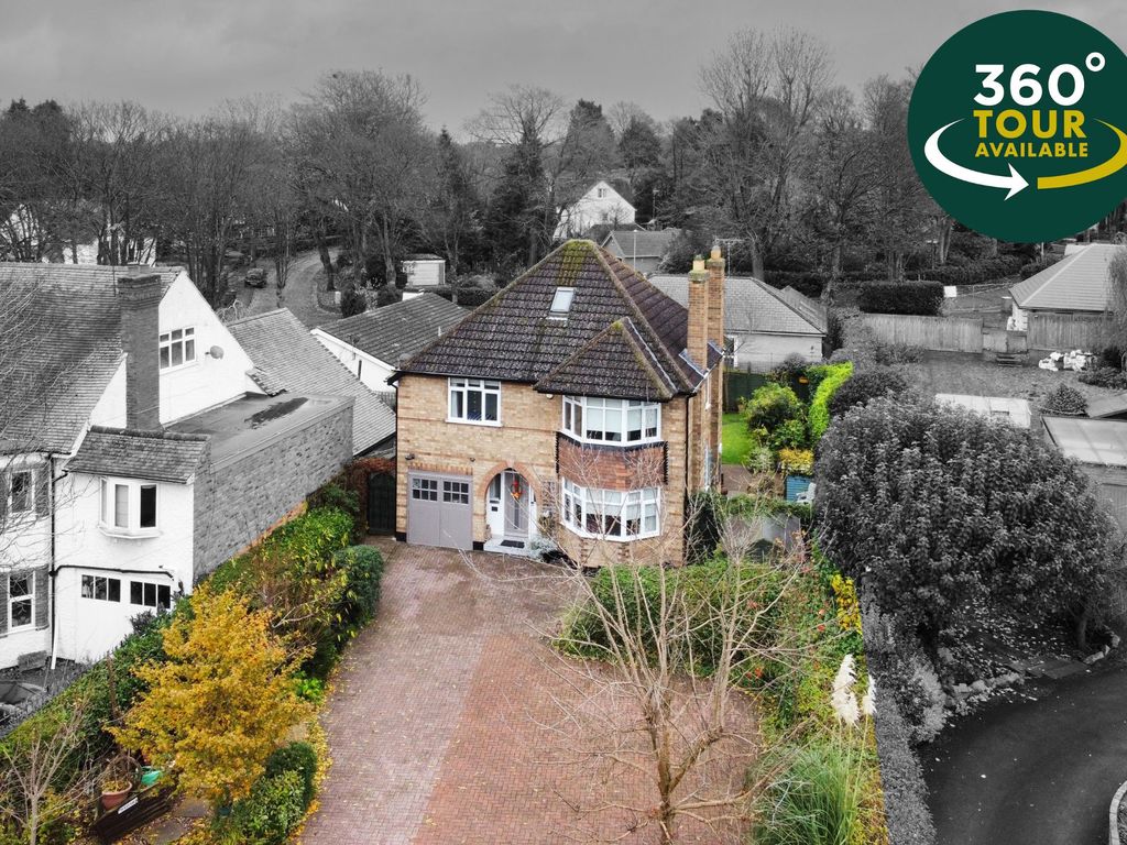 4 bed detached house for sale in Wigston Road, Oadby, Leicester LE2, £