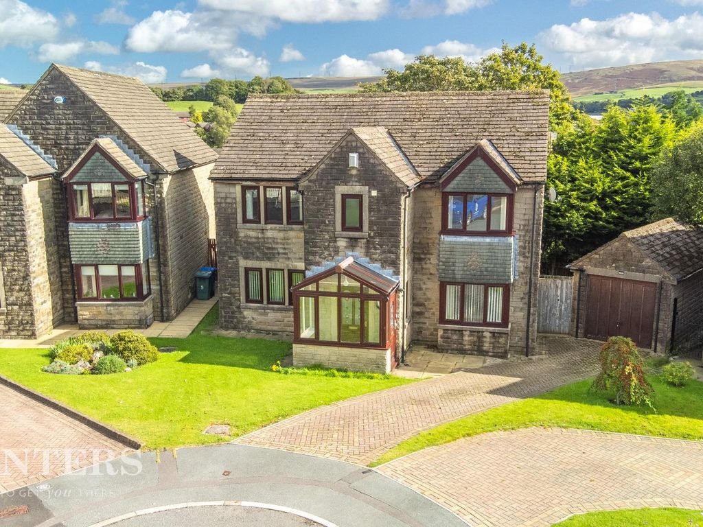 4 bed detached house for sale in Bents Farm Close, Littleborough OL15