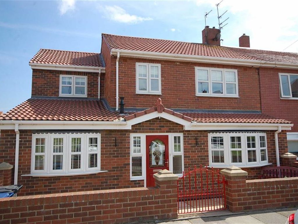 4 bed semidetached house for sale in Fallow Road, South Shields NE34