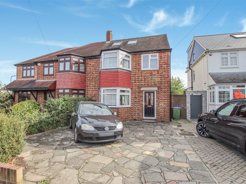 5 bed semidetached house for sale in Bexley Lane, Sidcup, Kent DA14