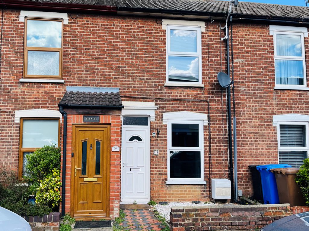 2 bed terraced house for sale in 23 Holland Road, Ipswich, Devon IP4