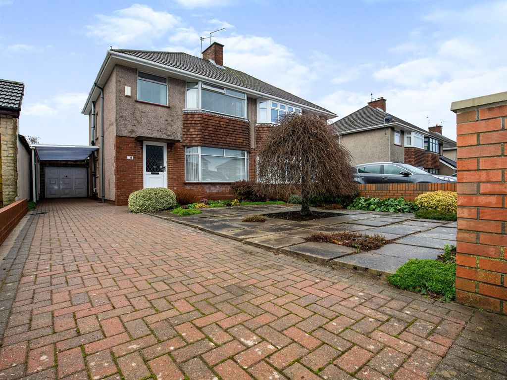 3 bed semidetached house for sale in Court Road, Whitchurch, Cardiff