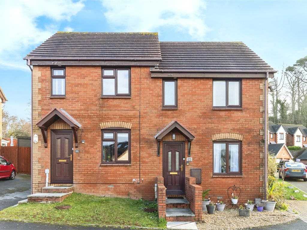 2 bed semidetached house for sale in Merlin Way, Torquay, Devon TQ2, £