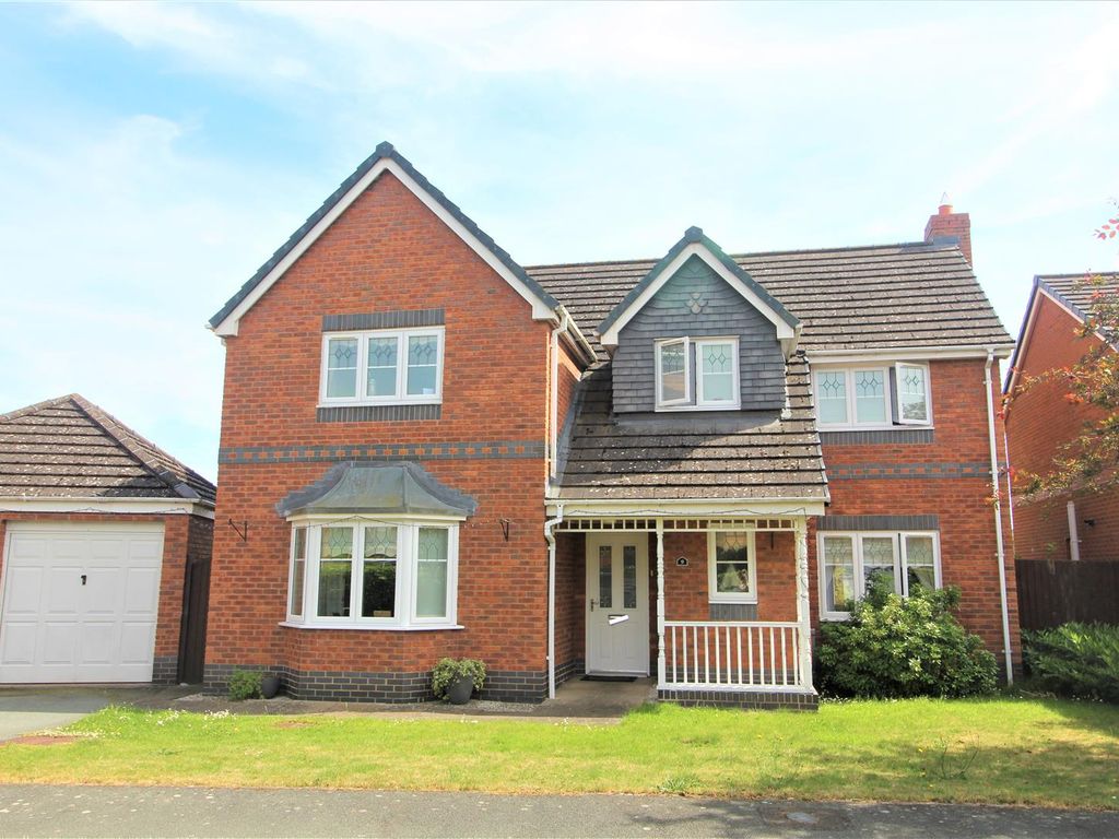 4 bed detached house to rent in 9 Swain Close, Wem, Shrewsbury SY4, £