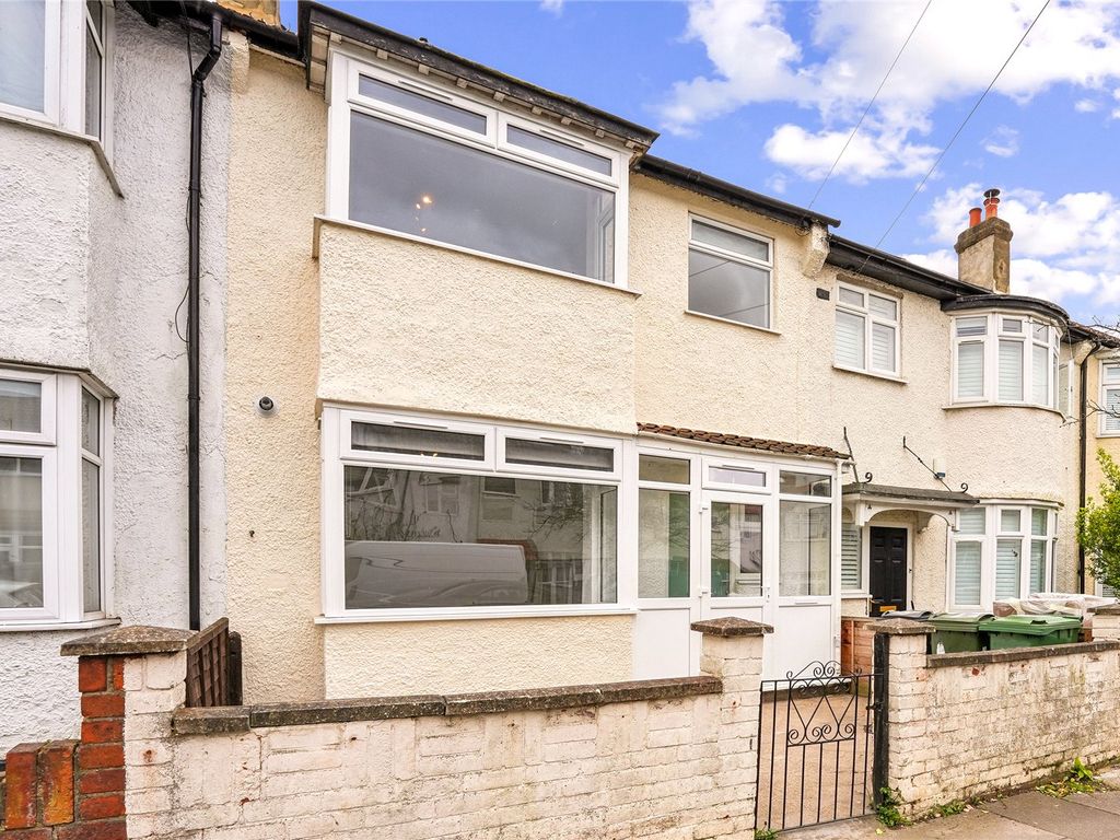 4 bed terraced house for sale in Donnybrook Road, London SW16, £750,000