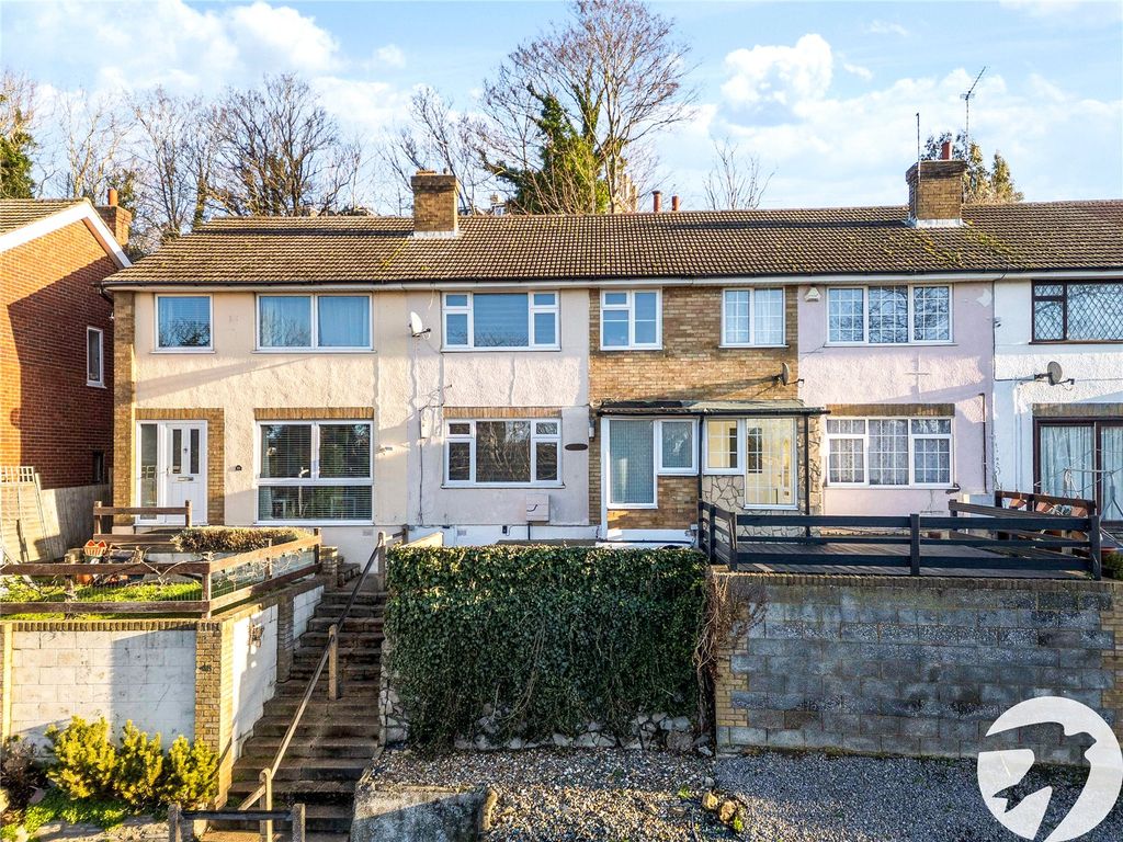 3 bed terraced house for sale in Valley View, Greenhithe, Kent DA9, £