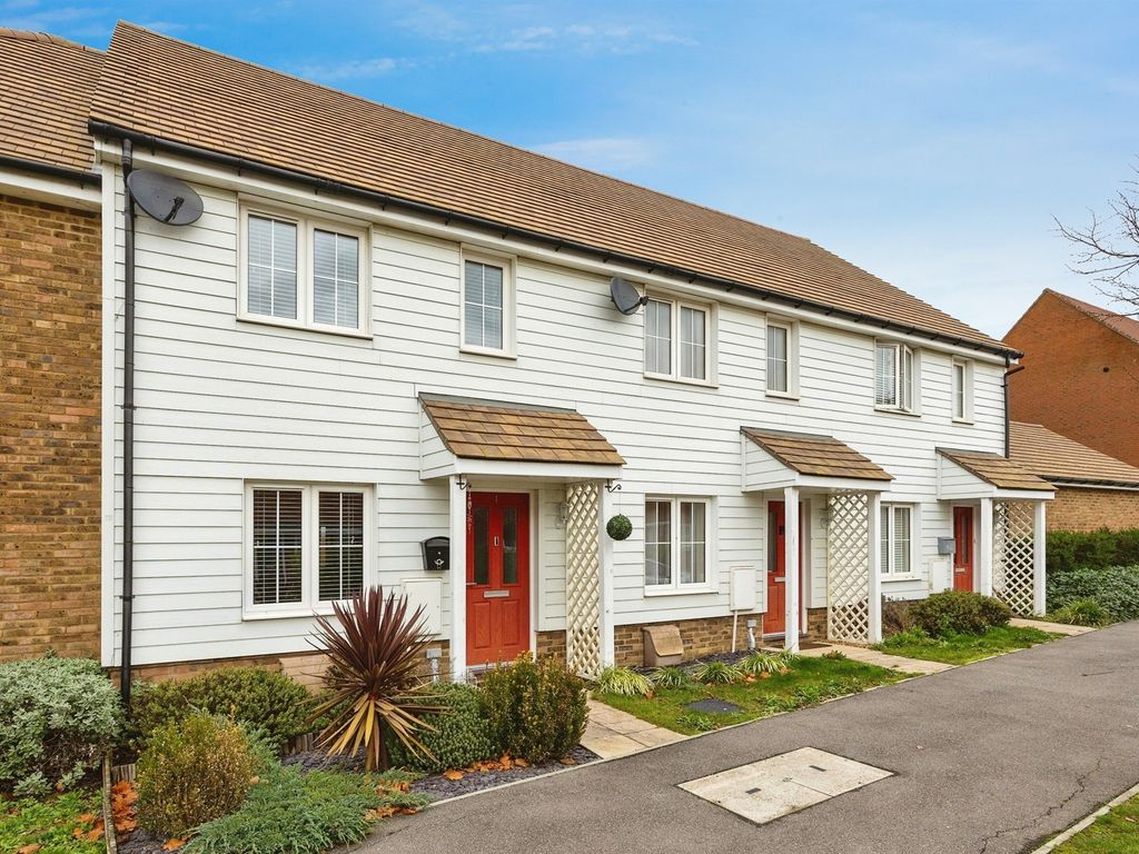 2 bed terraced house for sale in Pipin Crescent, Finberry, Ashford TN25