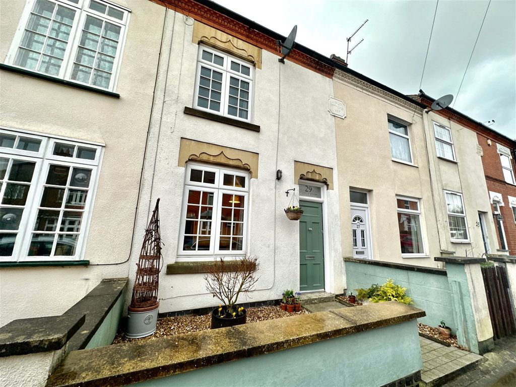 2 bed terraced house for sale in Castle Road, Kirby Muxloe, Leicester