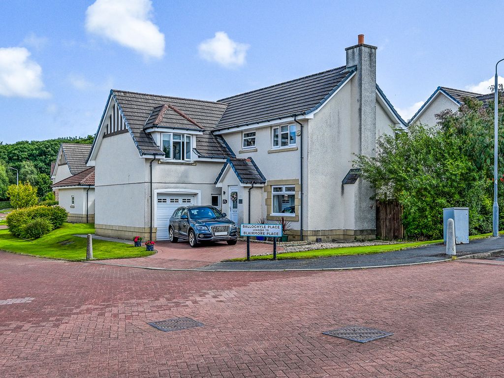 4 bed detached house for sale in Ballochyle Place, Gourock PA19, £