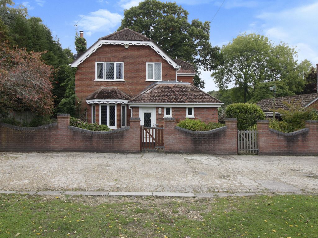 4 bed detached house for sale in Football Green, Minstead, Lyndhurst