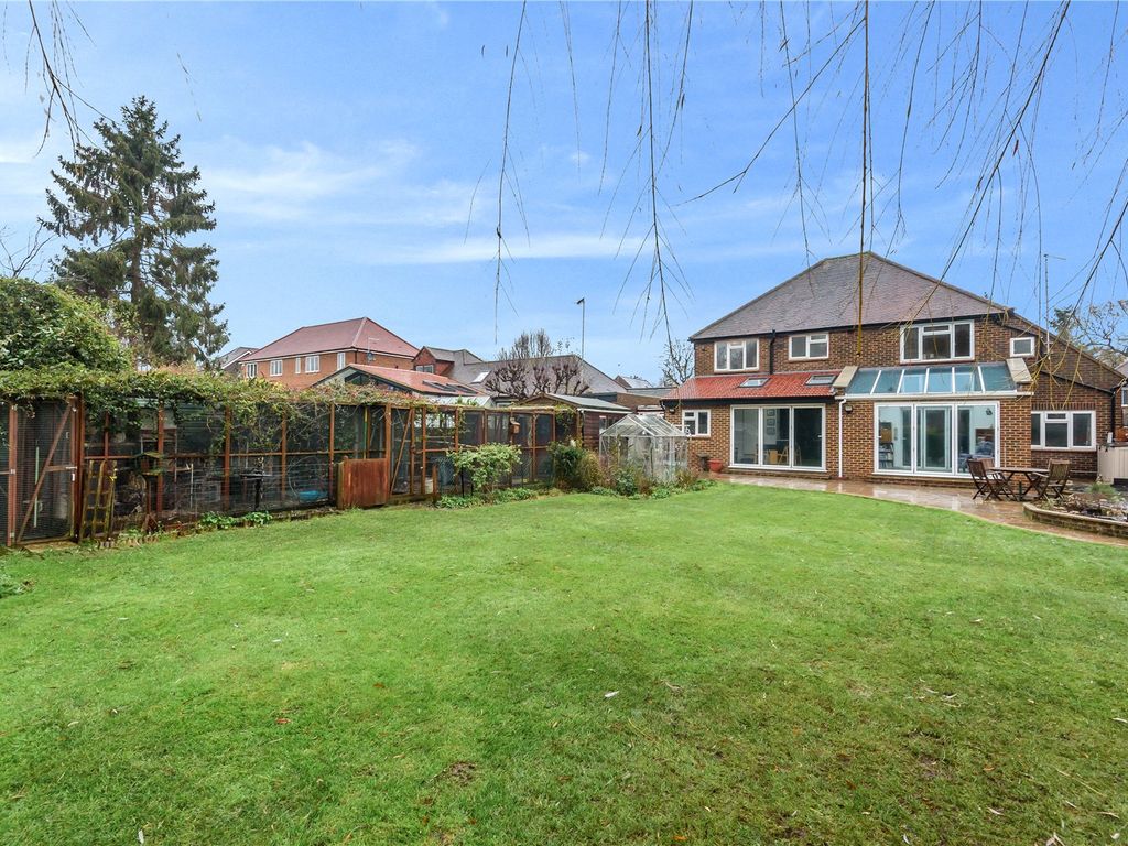 5 bed detached house for sale in Orchard Drive, Horsell, Woking, Surrey